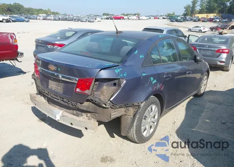 2013 Chevrolet Cruze Ls Auto from USA, damaged, VIN 1G1PA5SH6D7168517